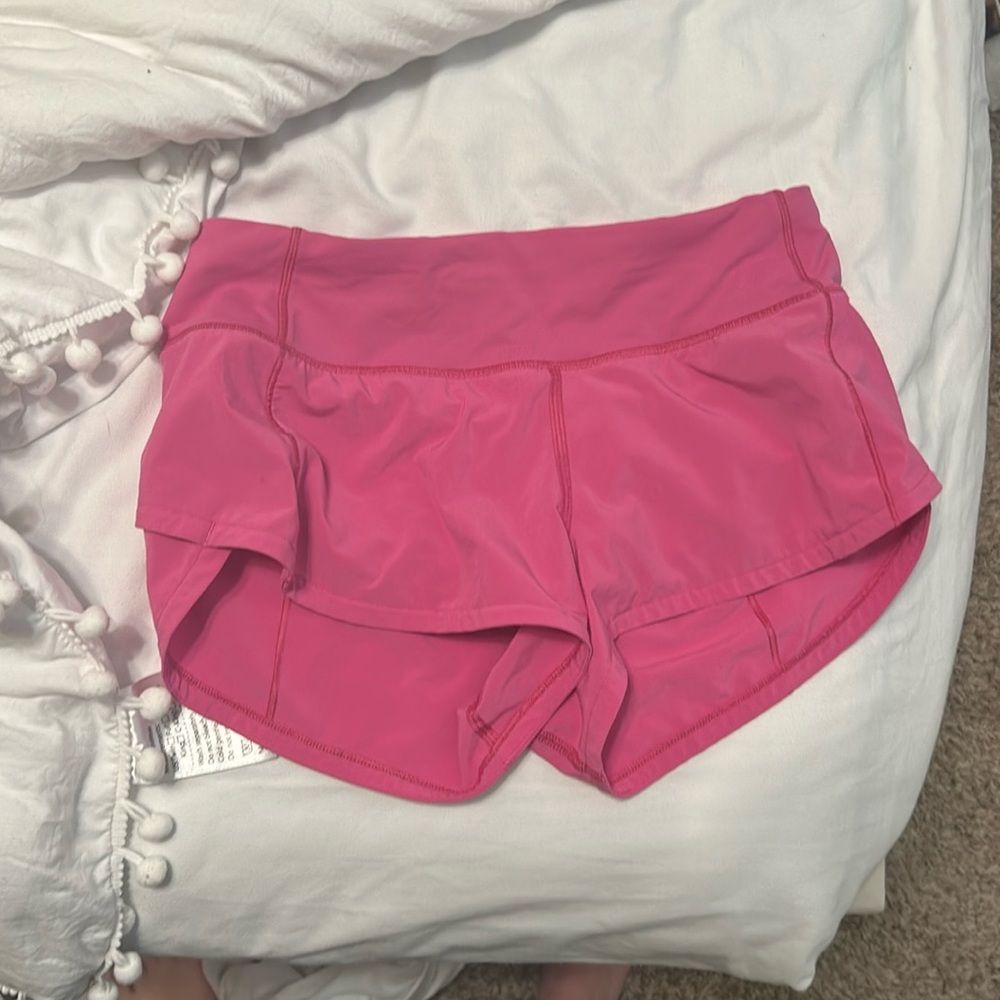 pink lululemon speed ups